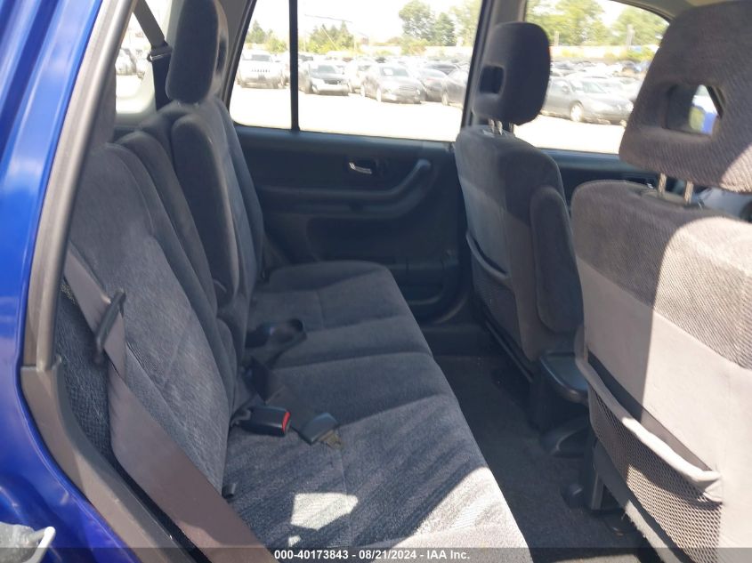 2001 Honda Cr-V Ex VIN: JHLRD18621C044658 Lot: 40173843