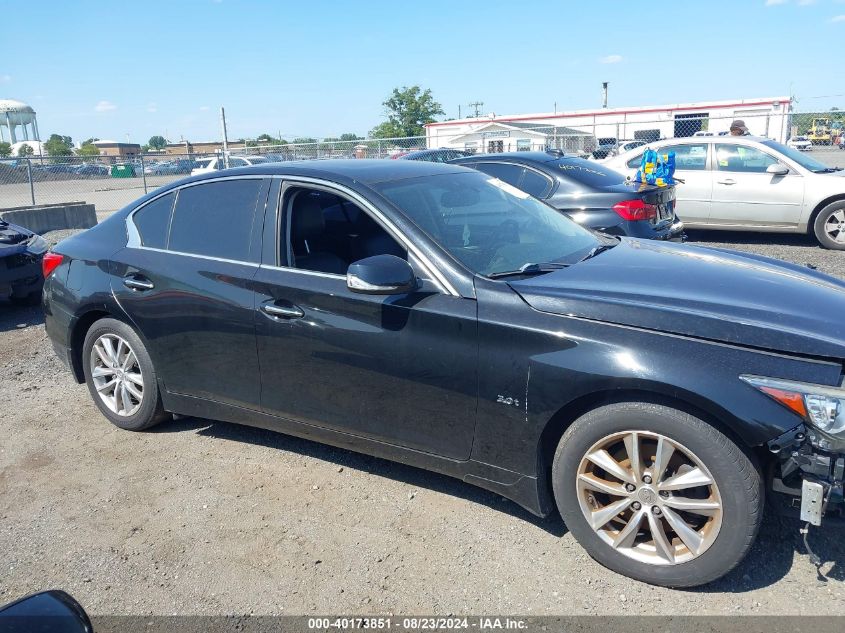 2017 Infiniti Q50 3.0T Premium VIN: JN1EV7AR1HM839174 Lot: 40173851