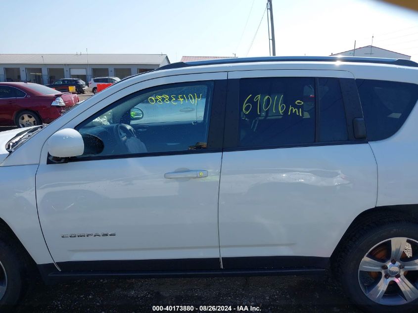 2017 Jeep Compass High Altitude Fwd VIN: 1C4NJCEB0HD199358 Lot: 40173880