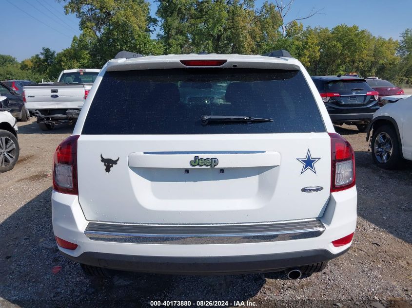 2017 Jeep Compass High Altitude Fwd VIN: 1C4NJCEB0HD199358 Lot: 40173880