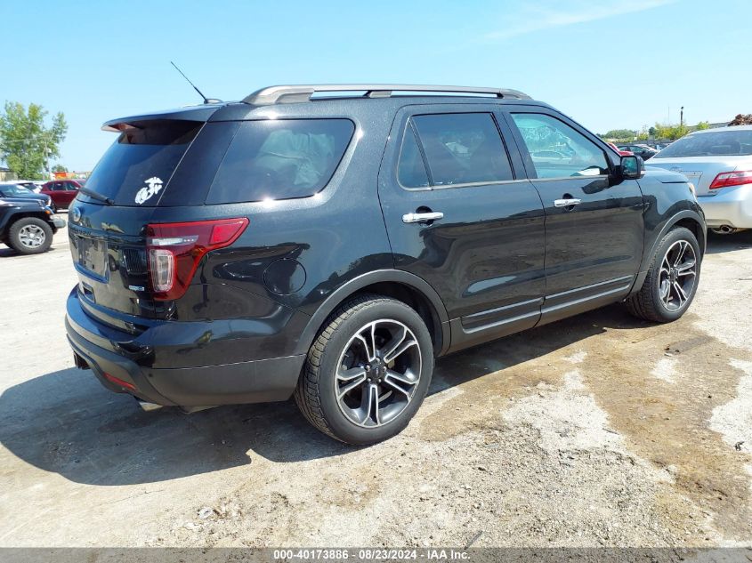 VIN 1FM5K8GT9EGC31715 2014 Ford Explorer, Sport no.4