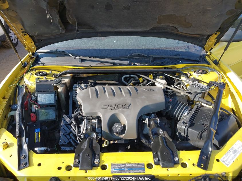 2003 Chevrolet Monte Carlo Ss VIN: 2G1WX12K739353901 Lot: 40174011