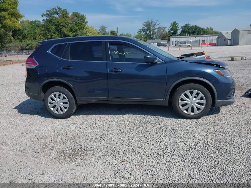 2016 Nissan Rogue S VIN: KNMAT2MVXGP673571 Lot: 40174015