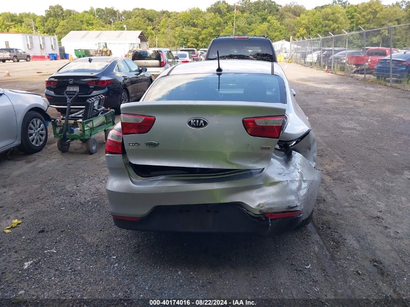 2016 Kia Rio Lx VIN: KNADM4A33G6691714 Lot: 40174016