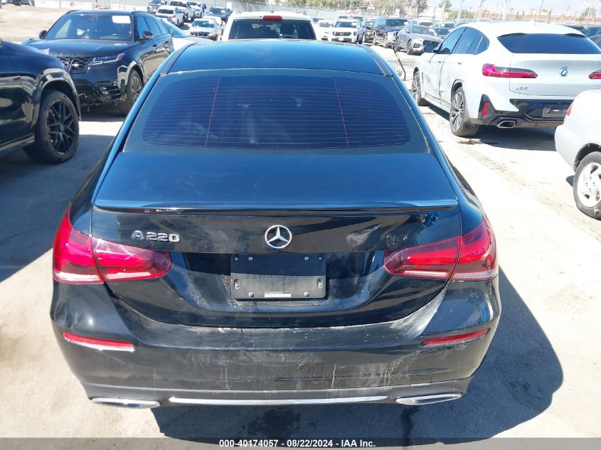 2020 Mercedes-Benz A 220 VIN: W1K3G4EB7LW045292 Lot: 40174057