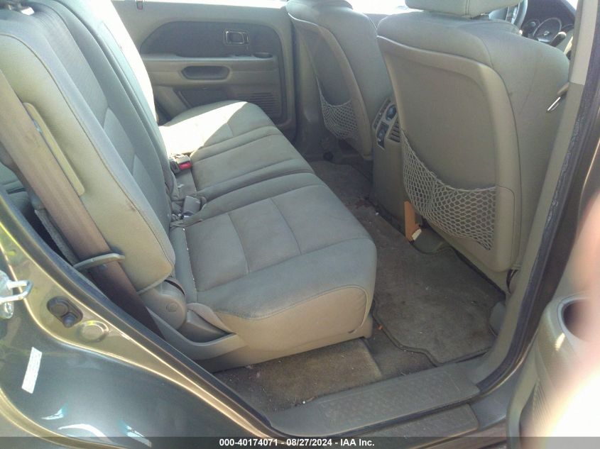 2007 Honda Pilot Lx VIN: 2HKYF18197H523695 Lot: 40174071