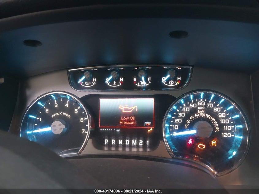 2011 Ford F-150 Lariat Limited VIN: 1FTFW1E61BFA70232 Lot: 40174096