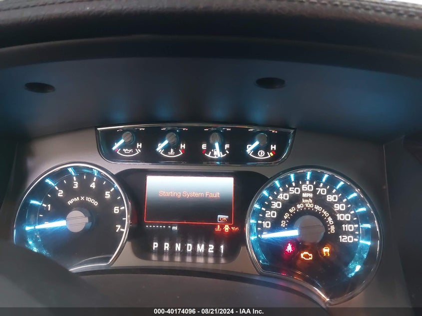 2011 Ford F-150 Lariat Limited VIN: 1FTFW1E61BFA70232 Lot: 40174096