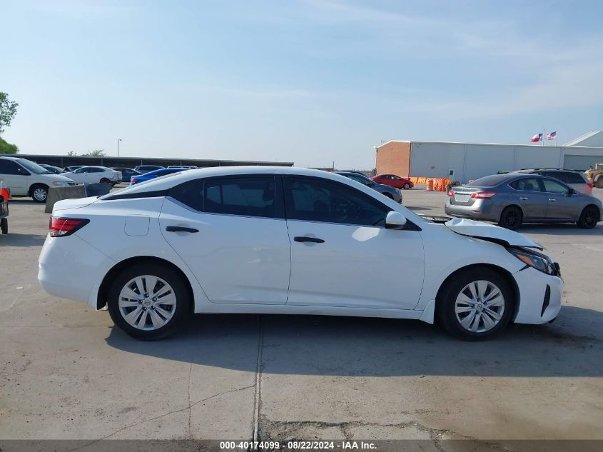 2024 Nissan Sentra S Xtronic Cvt VIN: 3N1AB8BV5RY262883 Lot: 40174099