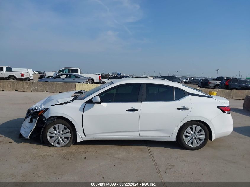 2024 Nissan Sentra S Xtronic Cvt VIN: 3N1AB8BV5RY262883 Lot: 40174099