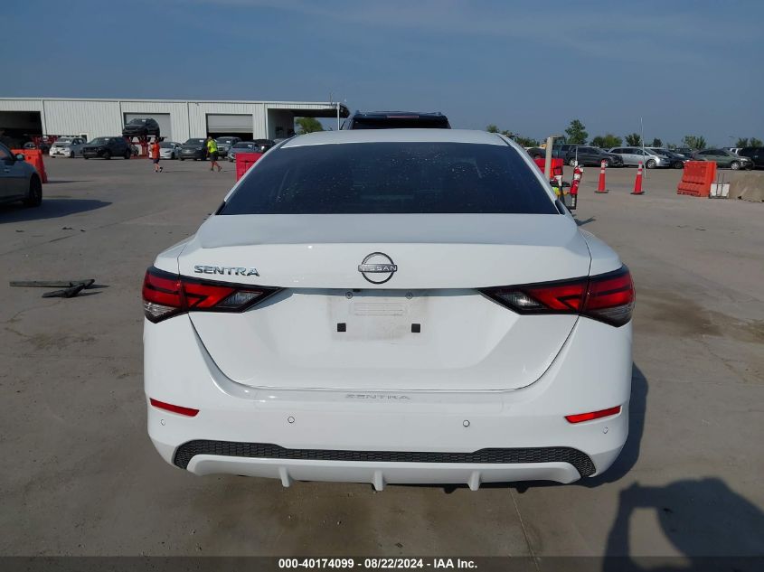 2024 Nissan Sentra S Xtronic Cvt VIN: 3N1AB8BV5RY262883 Lot: 40174099