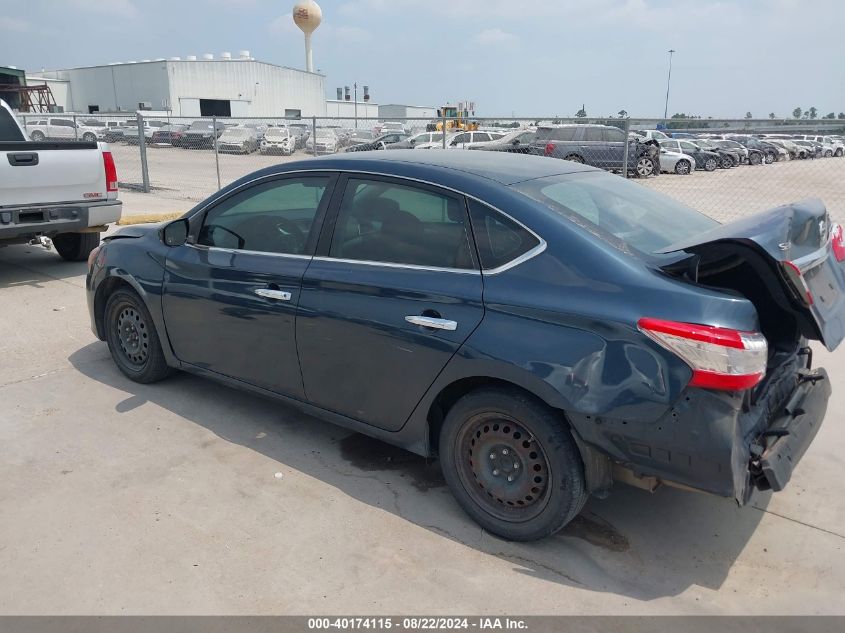 2013 Nissan Sentra Sv VIN: 3N1AB7AP6DL723432 Lot: 40174115