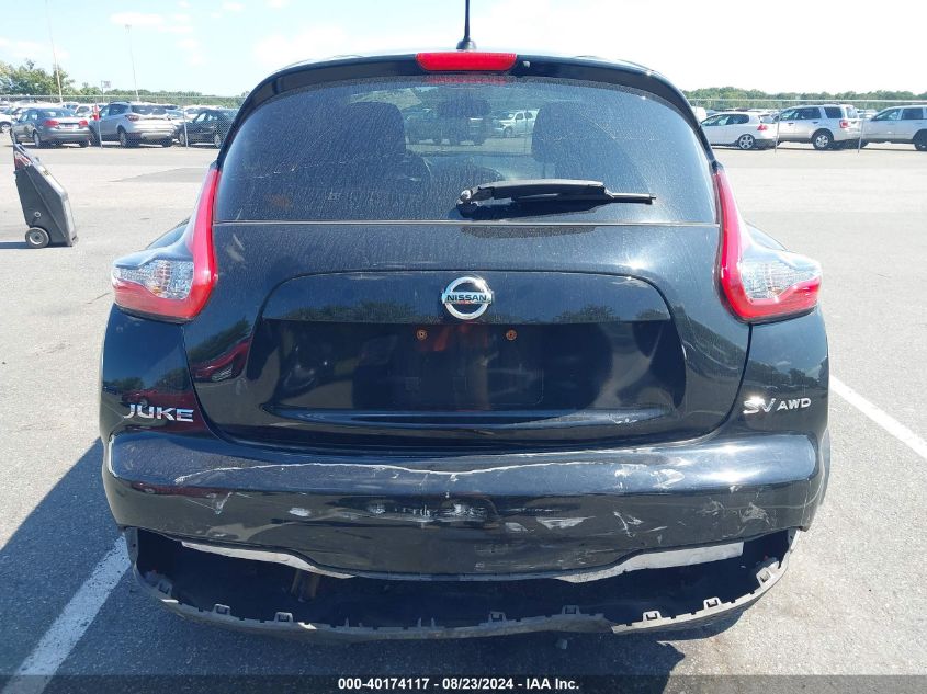 2017 Nissan Juke Sv VIN: JN8AF5MV1HT750818 Lot: 40174117