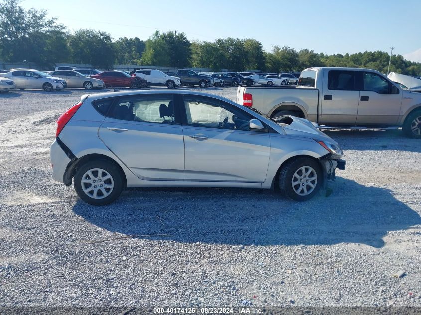 2013 Hyundai Accent Gs VIN: KMHCT5AE1DU104177 Lot: 40174125