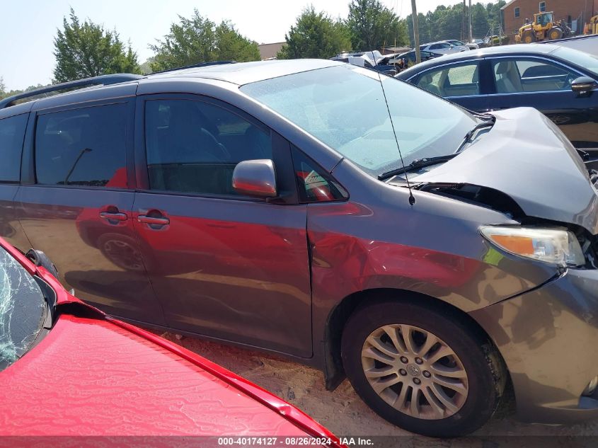 5TDYK3DC7ES432009 2014 Toyota Sienna Xle V6 8 Passenger