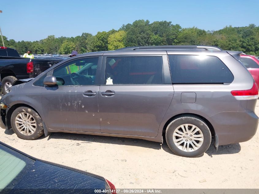 5TDYK3DC7ES432009 2014 Toyota Sienna Xle V6 8 Passenger