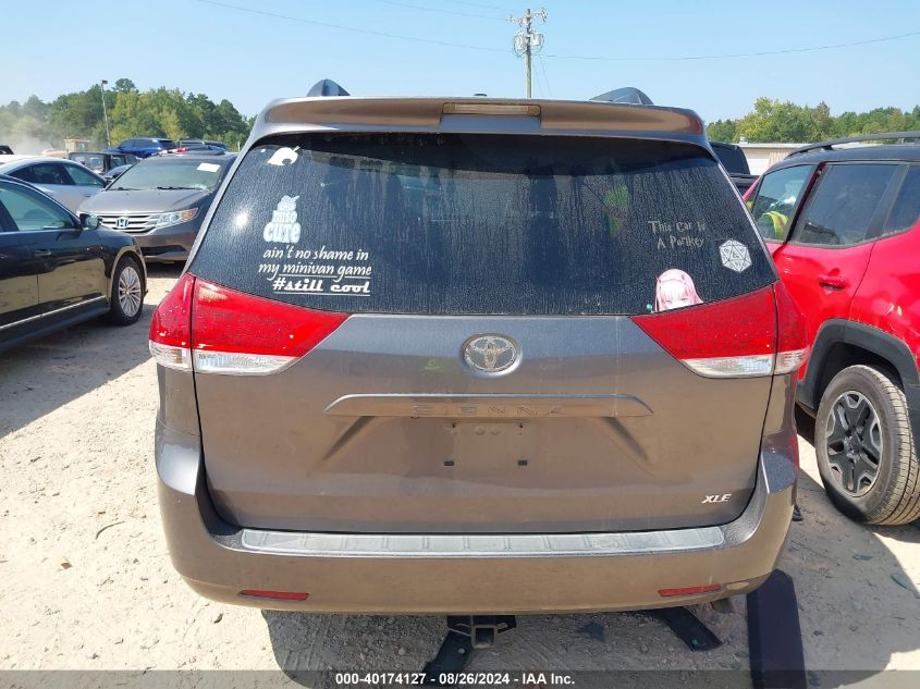 2014 Toyota Sienna Xle V6 8 Passenger VIN: 5TDYK3DC7ES432009 Lot: 40174127