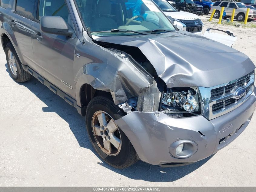 2008 Ford Escape Xlt VIN: 1FMCU93168KC39123 Lot: 40174133