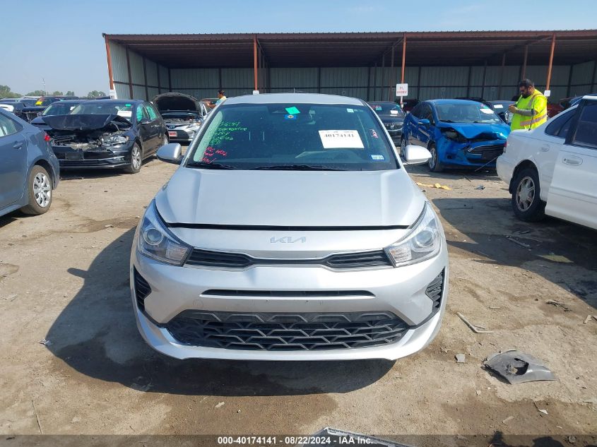 2022 Kia Rio S VIN: 3KPA24ADXNE504660 Lot: 40174141