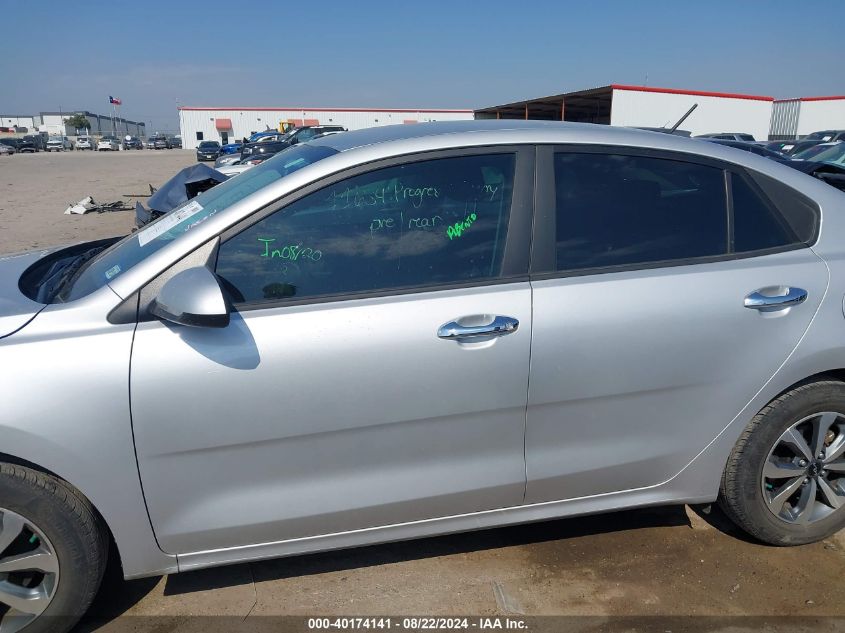 2022 Kia Rio S VIN: 3KPA24ADXNE504660 Lot: 40174141