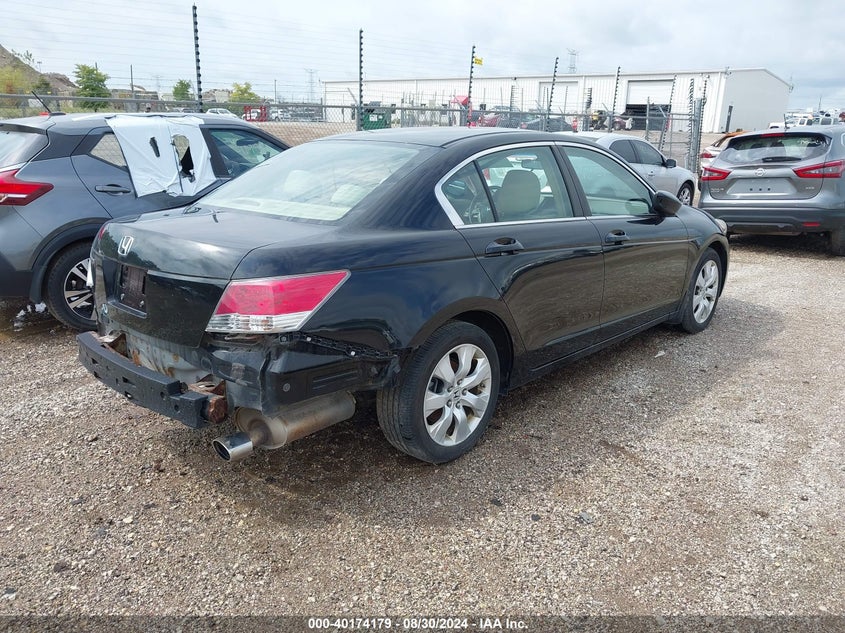 1HGCP26739A100465 2009 HONDA ACCORD photo no. 4