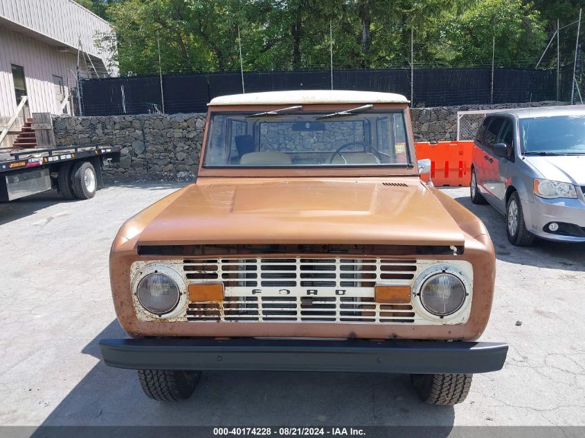 1976 Ford Bronco VIN: U15GLA84908 Lot: 40174228