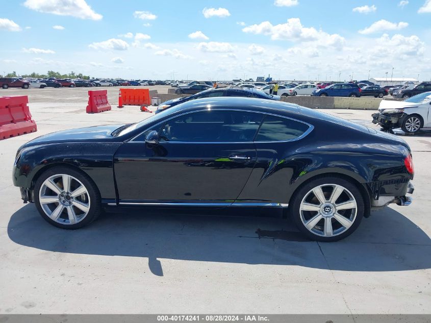 2013 Bentley Continental Gt VIN: SCBFR7ZA5DC081024 Lot: 40174241