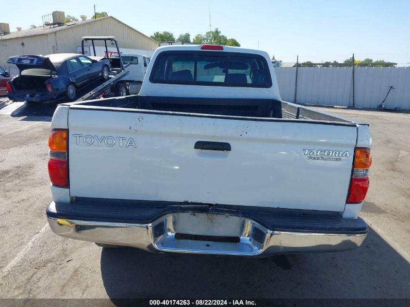 2002 Toyota Tacoma Prerunner V6 VIN: 5TESN92N42Z105425 Lot: 40174263