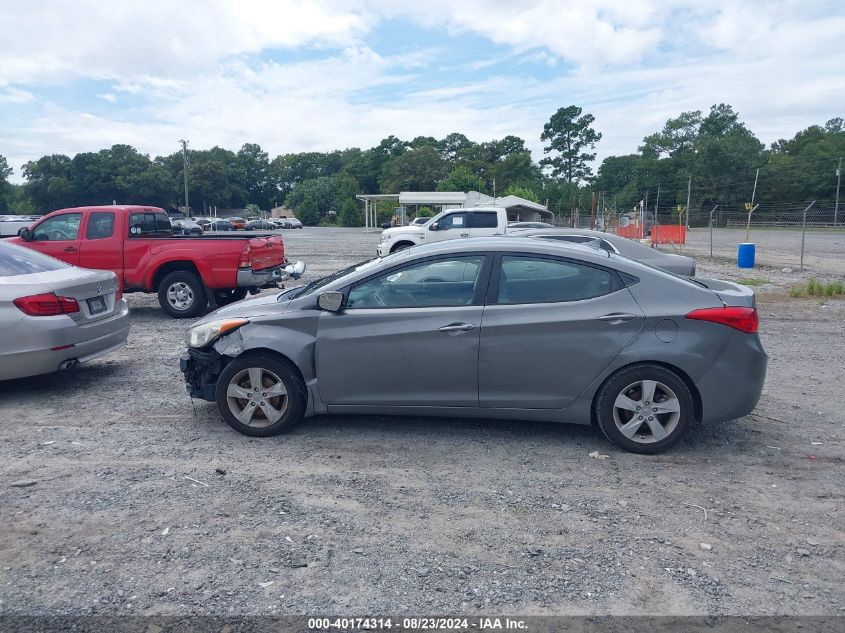 2013 Hyundai Elantra Gls VIN: KMHDH4AEXDU580704 Lot: 40174314