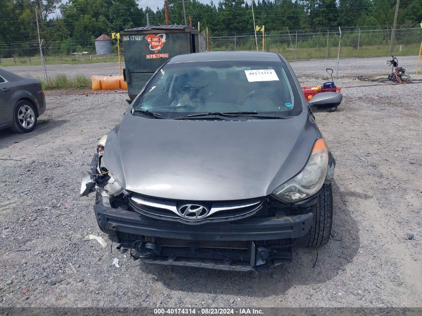 2013 Hyundai Elantra Gls VIN: KMHDH4AEXDU580704 Lot: 40174314