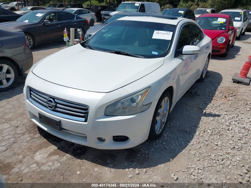 2012 Nissan Maxima 3.5 Sv VIN: 1N4AA5AP9CC868355 Lot: 40174345