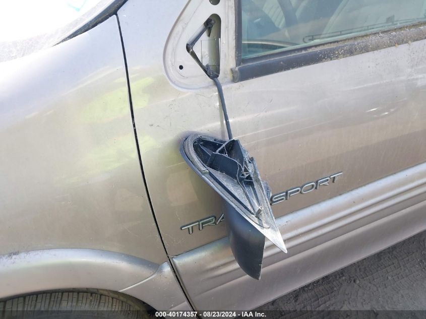 1998 Pontiac Trans Sport VIN: 1GMDU03E8WD210839 Lot: 40174357