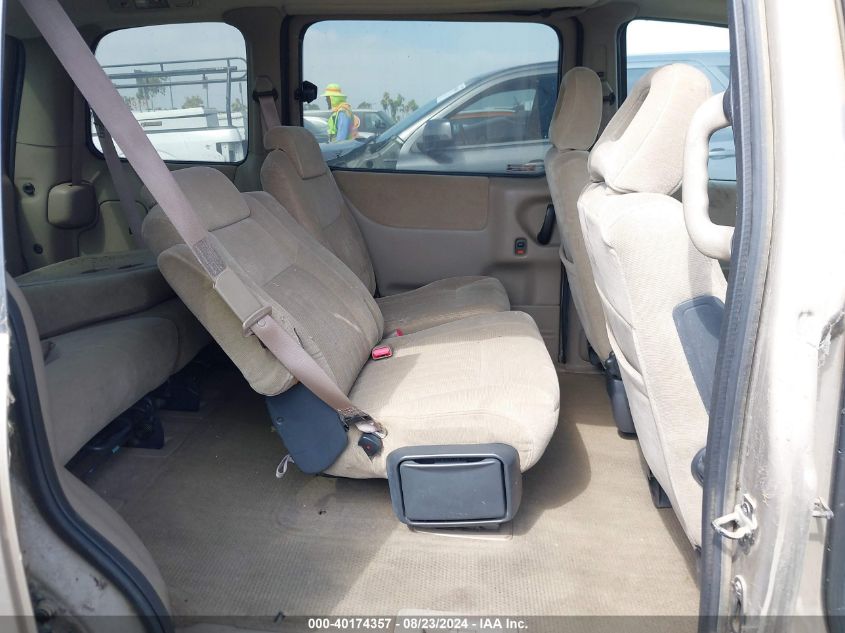 1998 Pontiac Trans Sport VIN: 1GMDU03E8WD210839 Lot: 40174357