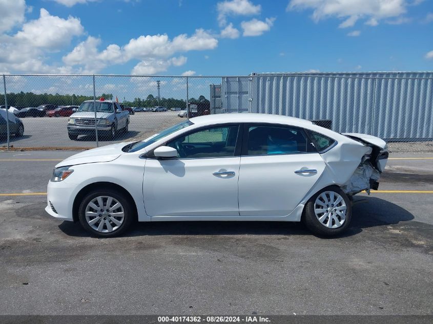 2019 Nissan Sentra S VIN: 3N1AB7AP2KY360417 Lot: 40174362