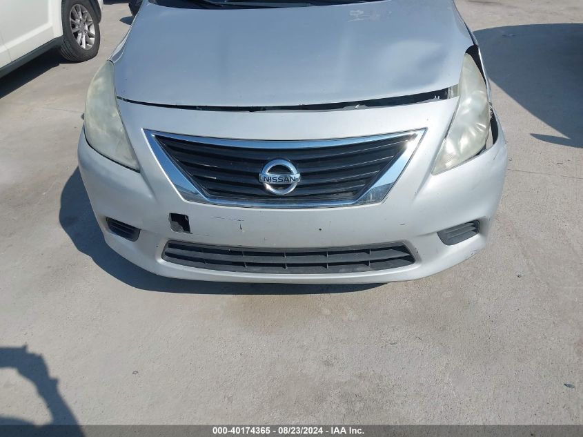 2014 Nissan Versa 1.6 S/1.6 S+/1.6 Sl/1.6 Sv VIN: 3N1CN7AP7EK441033 Lot: 40174365