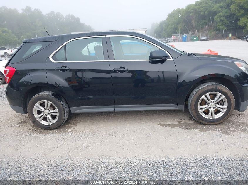 2017 CHEVROLET EQUINOX LS - 2GNALBEK6H1555947