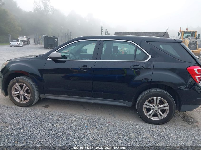 2017 CHEVROLET EQUINOX LS - 2GNALBEK6H1555947