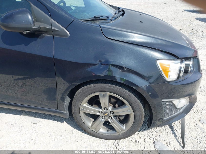 2013 Chevrolet Sonic Rs Auto VIN: 1G1JG6SB9D4150309 Lot: 40174380