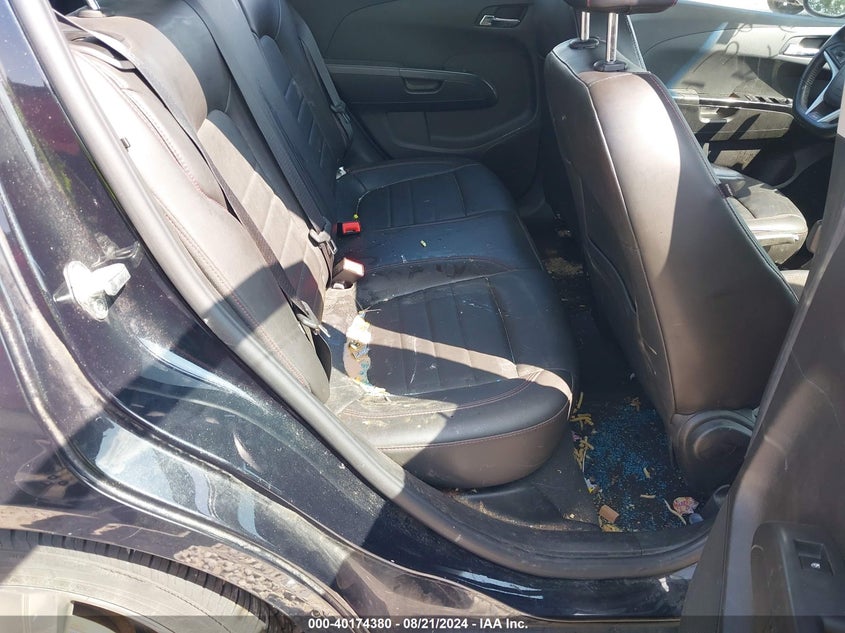 2013 Chevrolet Sonic Rs Auto VIN: 1G1JG6SB9D4150309 Lot: 40174380