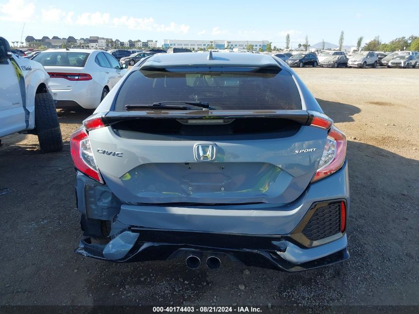 2019 Honda Civic Sport VIN: SHHFK7H45KU207071 Lot: 40174403