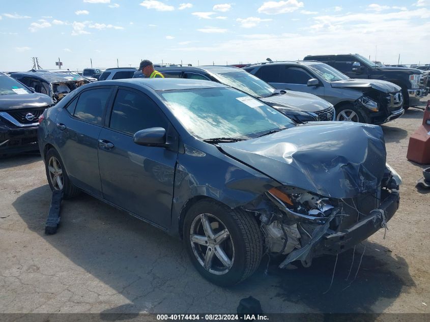 2015 TOYOTA COROLLA LE - 2T1BURHE4FC267920