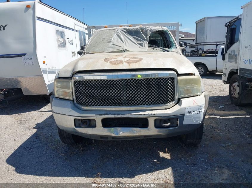 2005 Ford F-550 Xl/Xlt VIN: 1FDAF56P15EC58019 Lot: 40174437