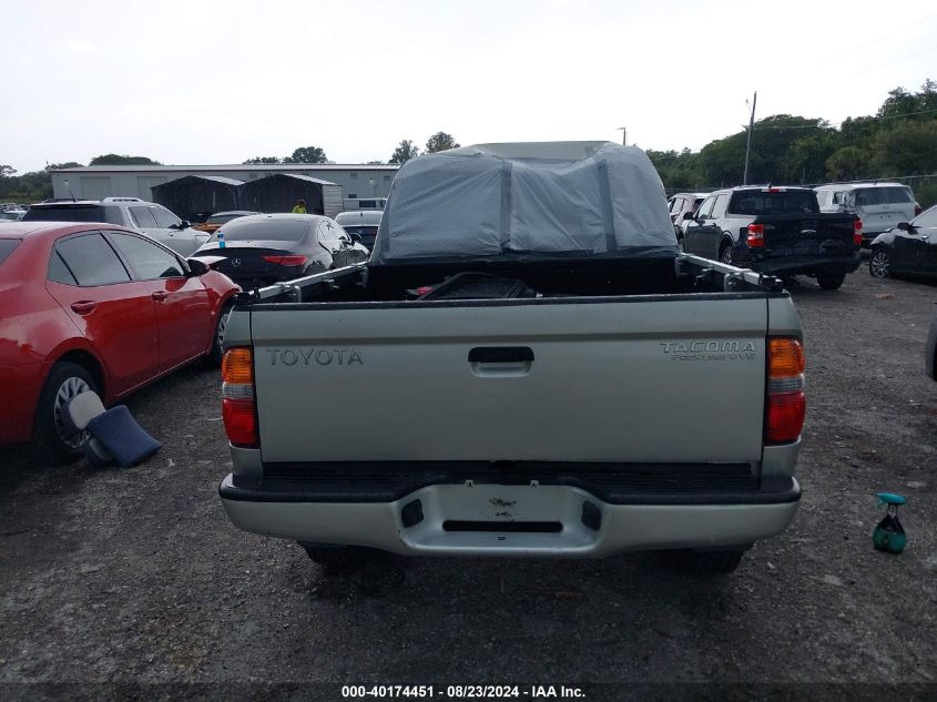 2004 Toyota Tacoma Prerunner V6 VIN: 5TEGN92N84Z455259 Lot: 40174451