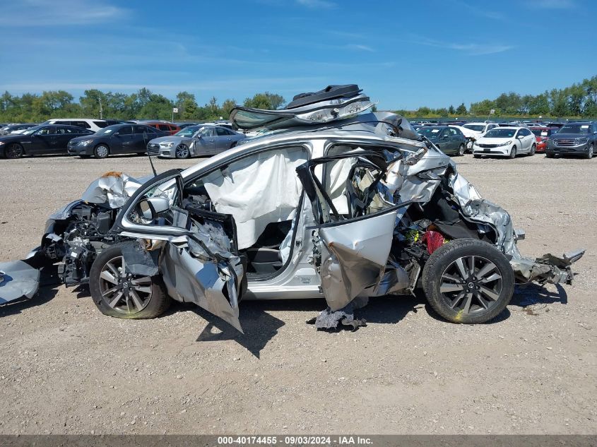 2021 Nissan Versa Sv Xtronic Cvt VIN: 3N1CN8EV6ML878416 Lot: 40174455