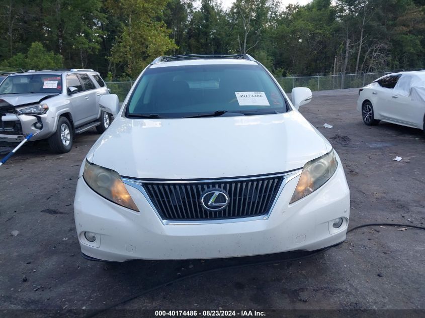 2012 Lexus Rx 350 VIN: 2T2ZK1BA3CC072572 Lot: 40174486