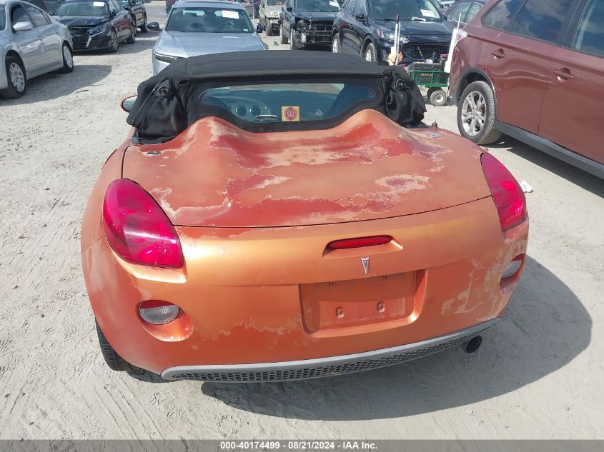 2007 Pontiac Solstice VIN: 1G2MB35B47Y124053 Lot: 40174499