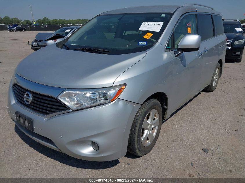 2016 Nissan Quest Sv VIN: JN8AE2KP3G9151453 Lot: 40174540