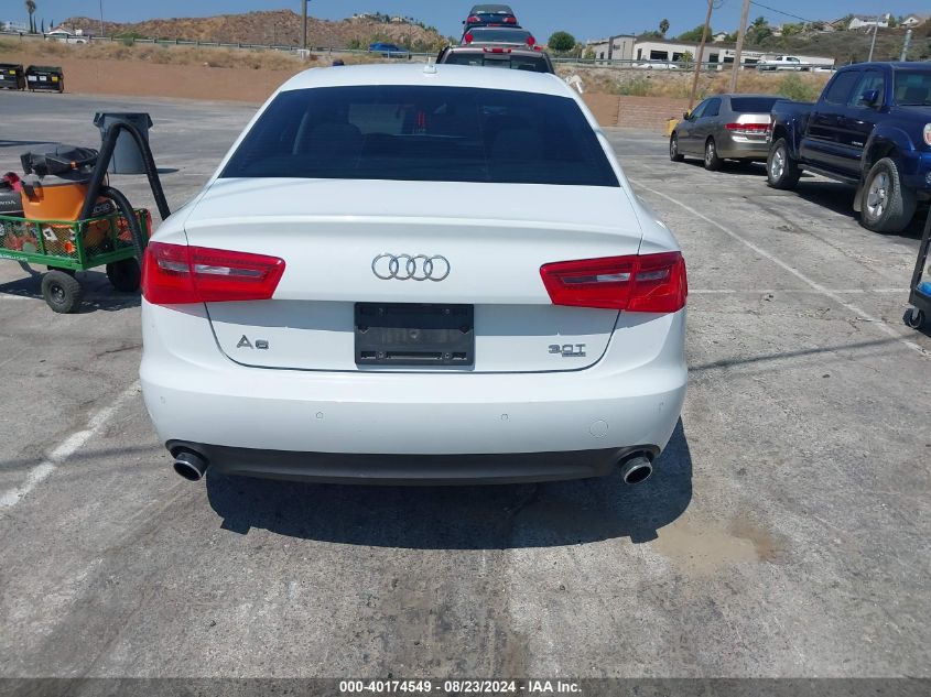 2014 Audi A6 3.0T Premium Plus VIN: WAUFGBFC8EN086930 Lot: 40174549