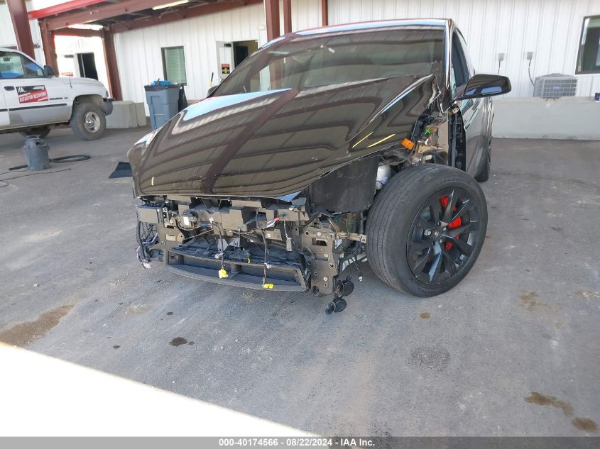 2023 Tesla Model X Plaid Tri Motor All-Wheel Drive VIN: 7SAXCBE61PF401585 Lot: 40174566