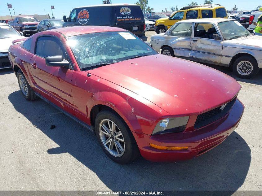 2005 Ford Mustang V6 Deluxe/V6 Premium VIN: 1ZVFT80N355139171 Lot: 40174607